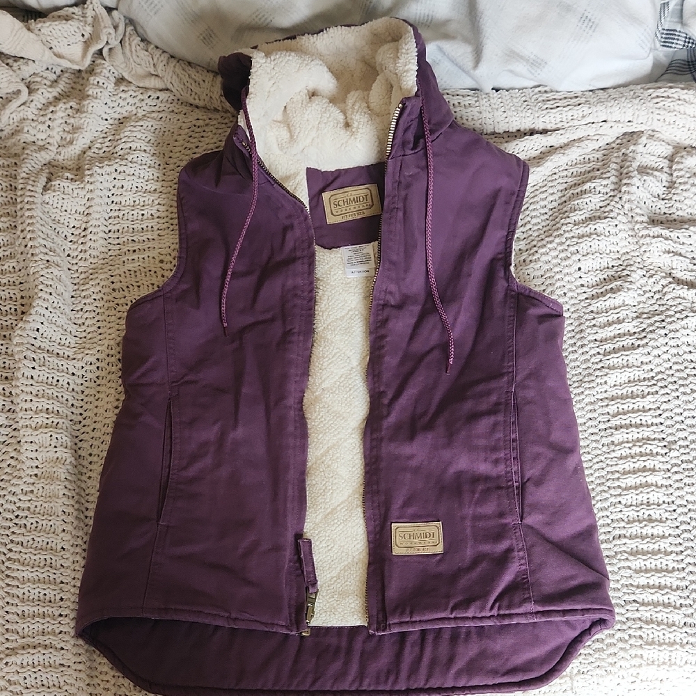 Schmidt S Purple Workwear Vest